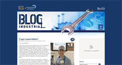 Desktop Screenshot of blogindustrial.com.br